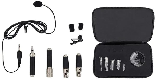 Micrófono Lavalier Samson LM10 de Condensador Omnidireccional Profesional para Sistemas Inalámbricos