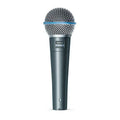 Micrófono Dinámico Shure Beta 58A Profesional Supercardioide XLR para Voz y Canto en Vivo