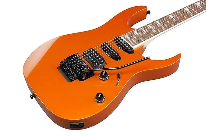 Guitarra Eléctrica Ibanez RG460DX-ROM Roadster Orange Metallic con Puente Edge-Zero II