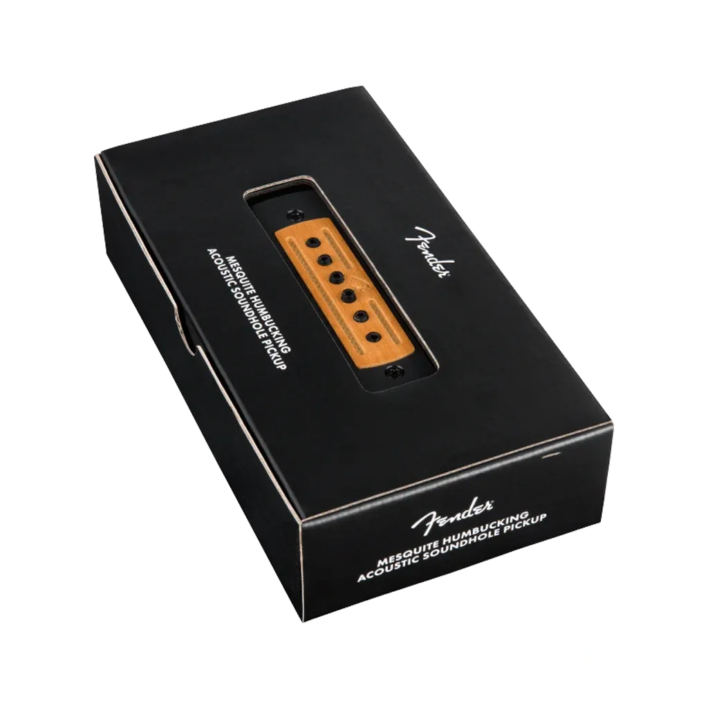 Pastilla para Guitarra Acústica Fender Mesquite Humbucking 0992276000 para Boca con Salida 1/4"