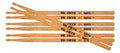 Baquetas Vic Firth 5A Terra P5AT4PK Punta de Madera Pack 4 Pares Nogal Americano para Batería