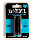 Slide Comfort Grande Ernie Ball P04289 para Guitarra Latón Cromado Negro con Interior Acolchado