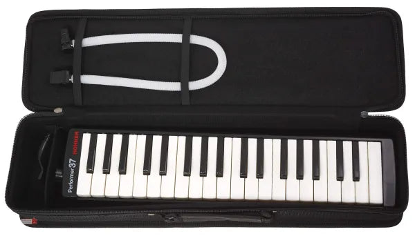 Melódica Hohner S37 Performer de 37 Teclas | Instrumento Profesional con Estuche, Boquilla y Manguera
