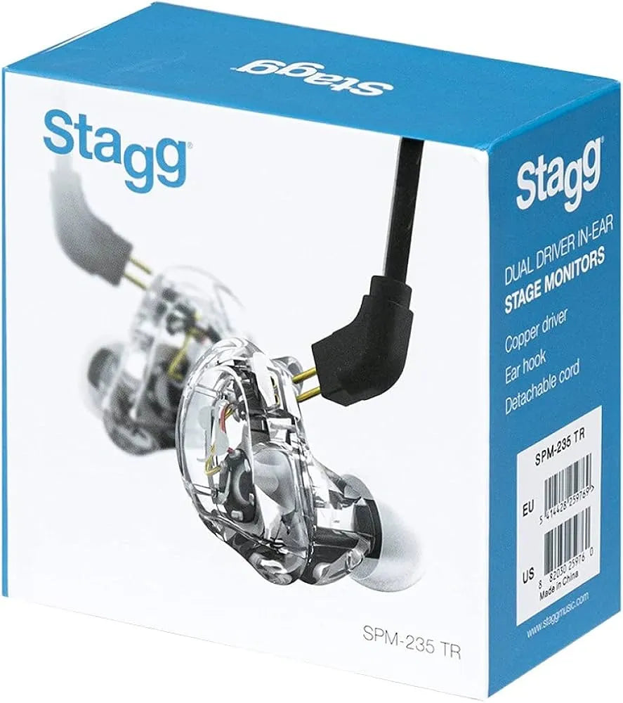 Monitores Intrauditivos Profesionales Stagg SPM-235-TR