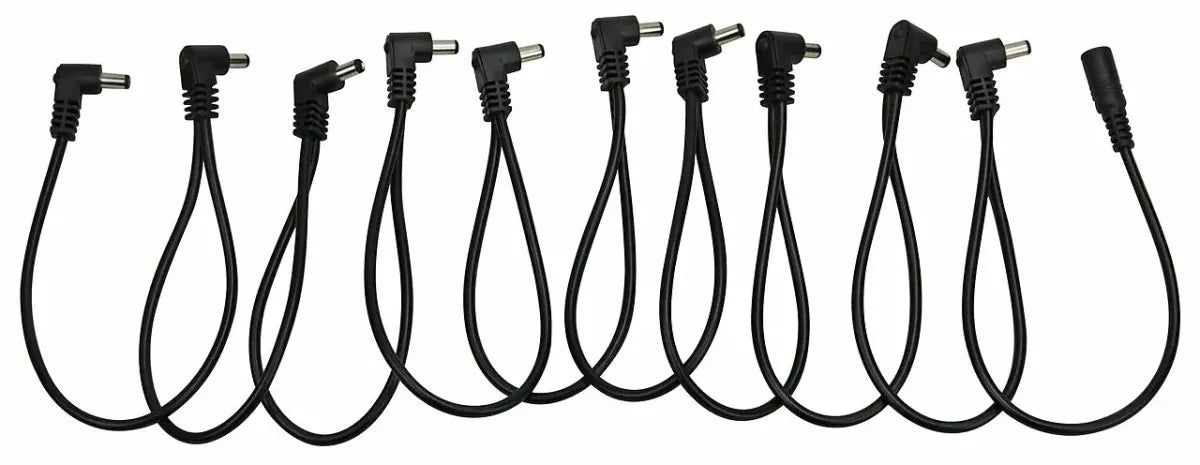 Cadena Daisy Chain para Pedales Pig Hog PP10DC Power Pig de 10 Salidas 9V