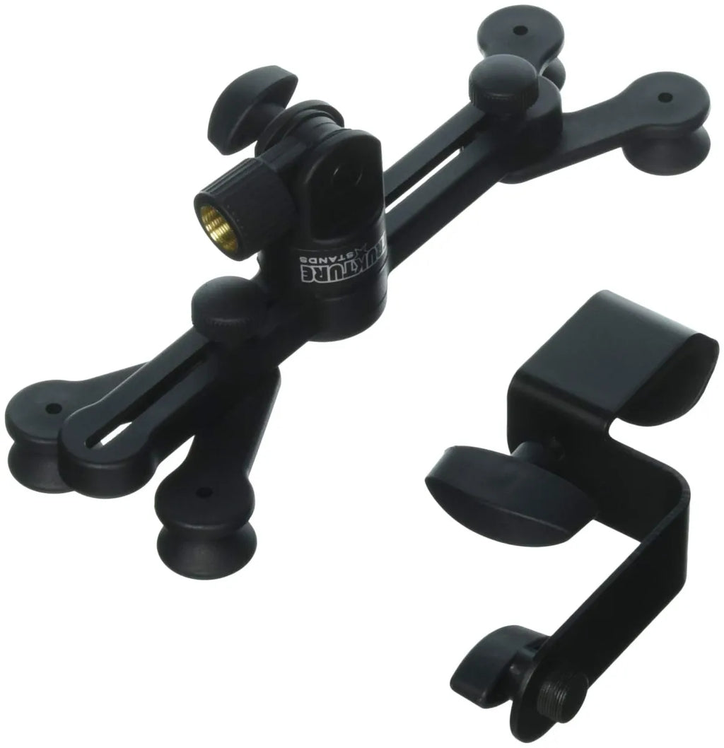 Porta Celular y Tablet Strukture SUTM-BK Soporte Universal para Atril y Stand de Micrófono