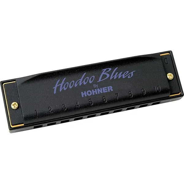 Armónica Hohner Hoodoo Blues Set C, D y G de 10 Celdas Diatónica Profesional para Blues y Rock
