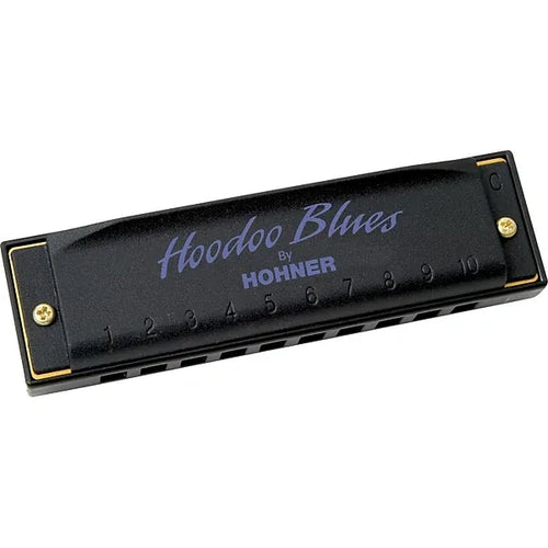 Armónica Hohner Hoodoo Blues Set C, D y G de 10 Celdas Diatónica Profesional para Blues y Rock