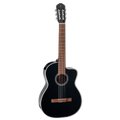 Guitarra Clásica Electroacústica Takamine GC2CEBLK | Negro Brillante | Cutaway | TP-4T con Afinador Integrado