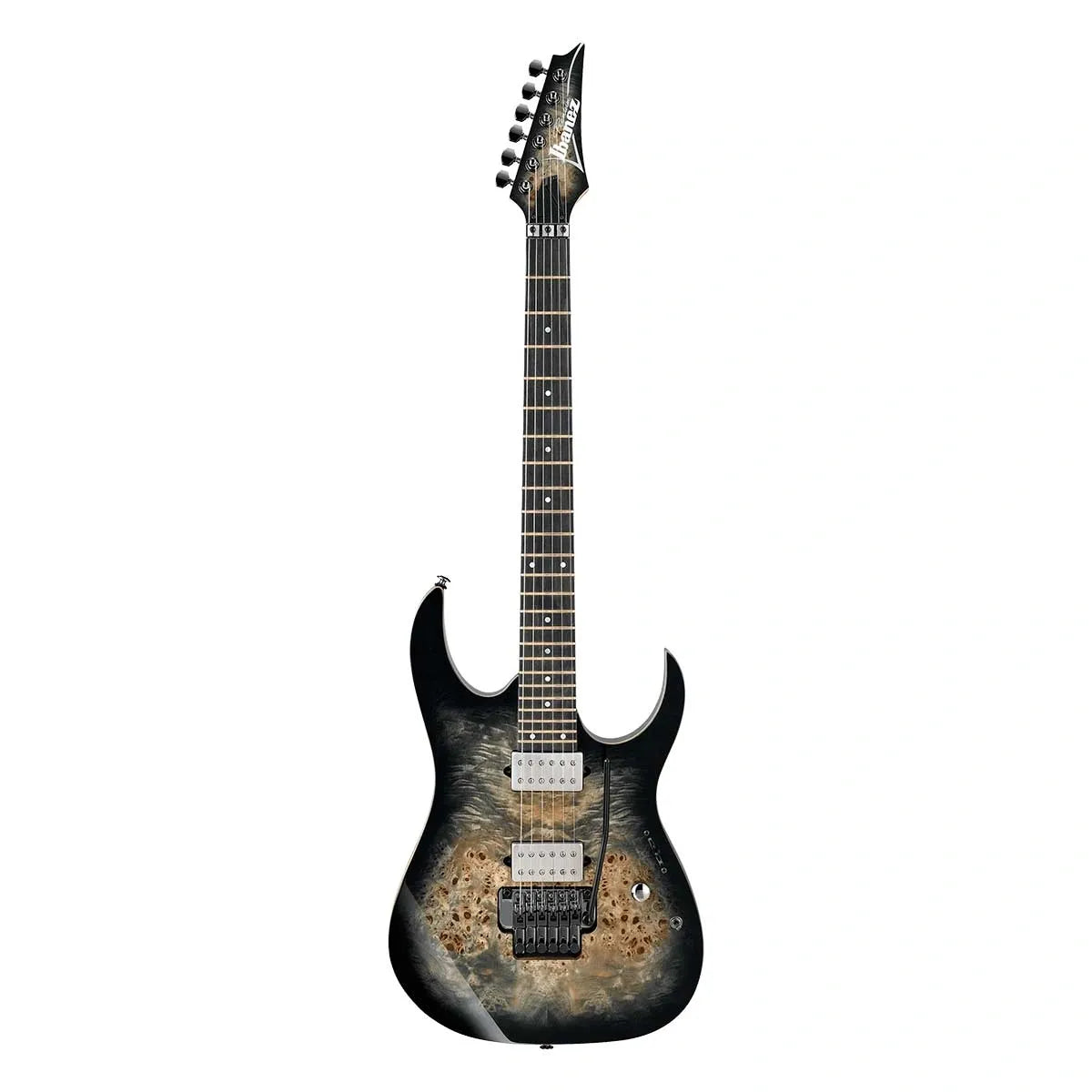 Guitarra Eléctrica Ibanez RG1120PBZ-CKB Premium Charcoal Black Burst con Pastillas DiMarzio Fusion Edge y Puente Edge-Zero II