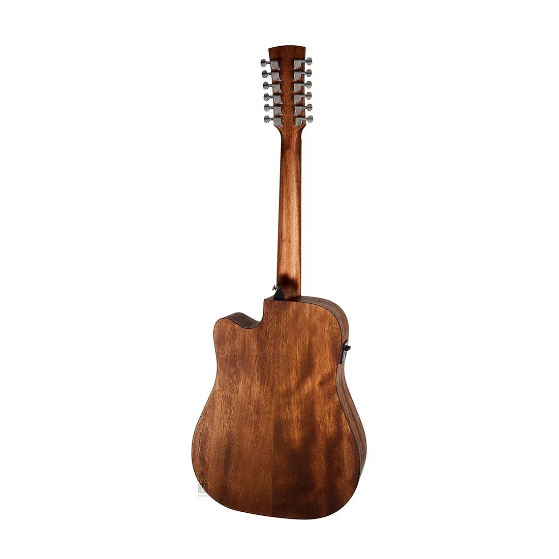 Guitarra Docerola Electroacústica Ibanez AW5412CE-OPN Artwood de 12 Cuerdas con Cutaway y Afinador Integrado