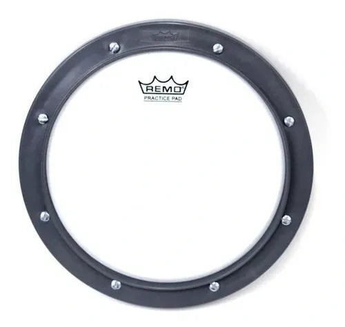 Practicador de Almohadilla para Batería Remo RT000800 8" Afinable con Parche Ambassador Coated