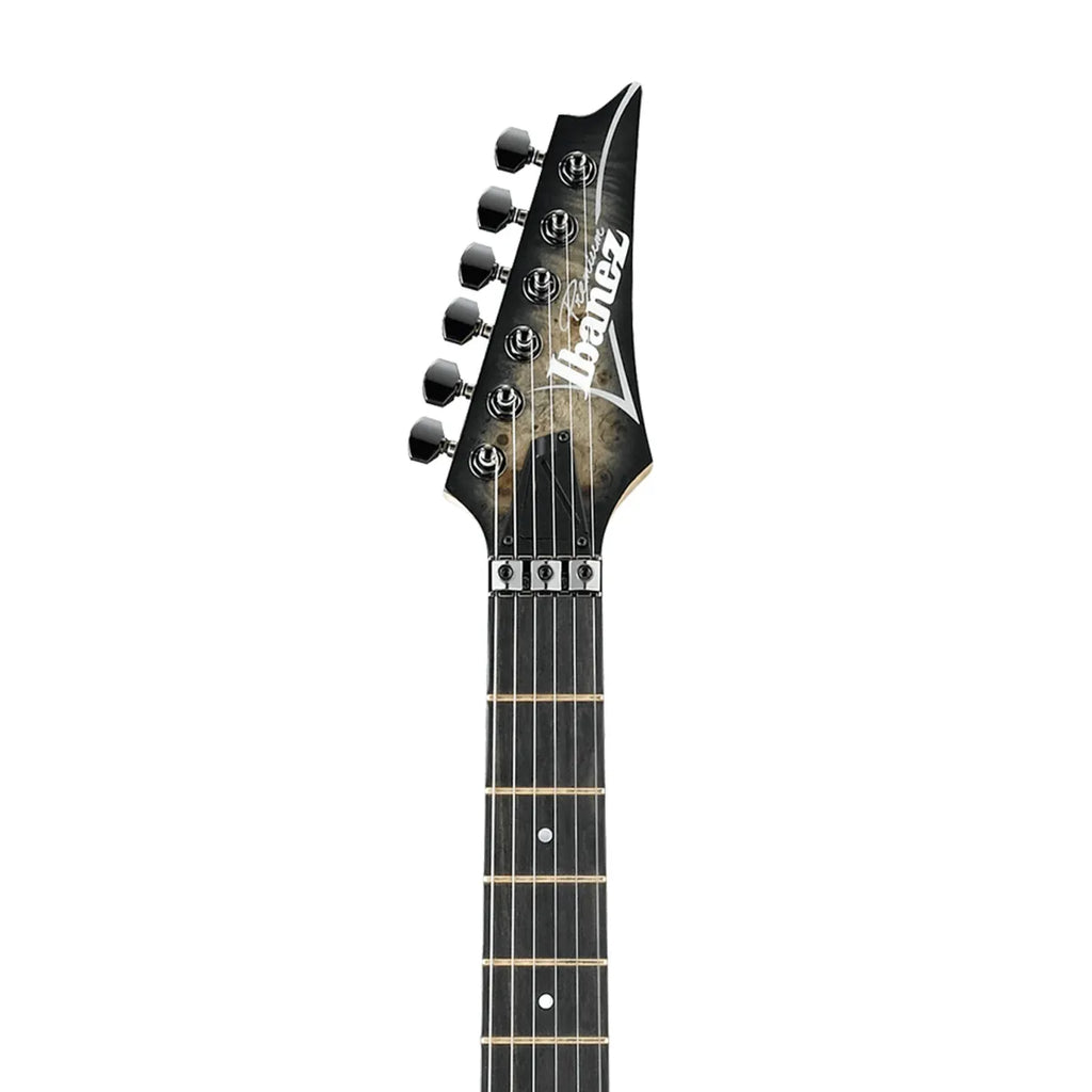 Guitarra Eléctrica Ibanez RG1120PBZ-CKB Premium Charcoal Black Burst con Pastillas DiMarzio Fusion Edge y Puente Edge-Zero II