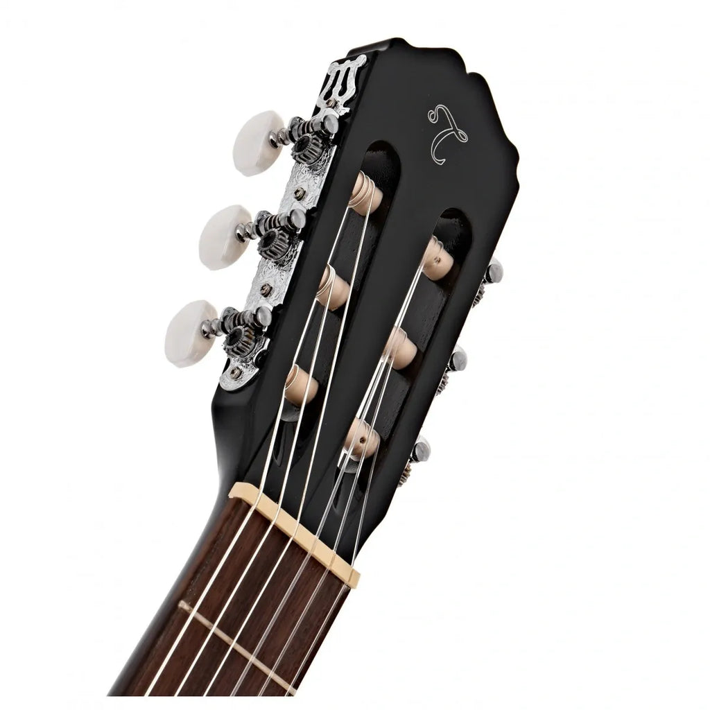Guitarra Clásica Electroacústica Takamine GC2CEBLK | Negro Brillante | Cutaway | TP-4T con Afinador Integrado
