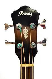 ajo Acústico/Eléctrico Ibanez AEB10EDVS Dark Violin Sunburst con Fishman y Afinador Integrado