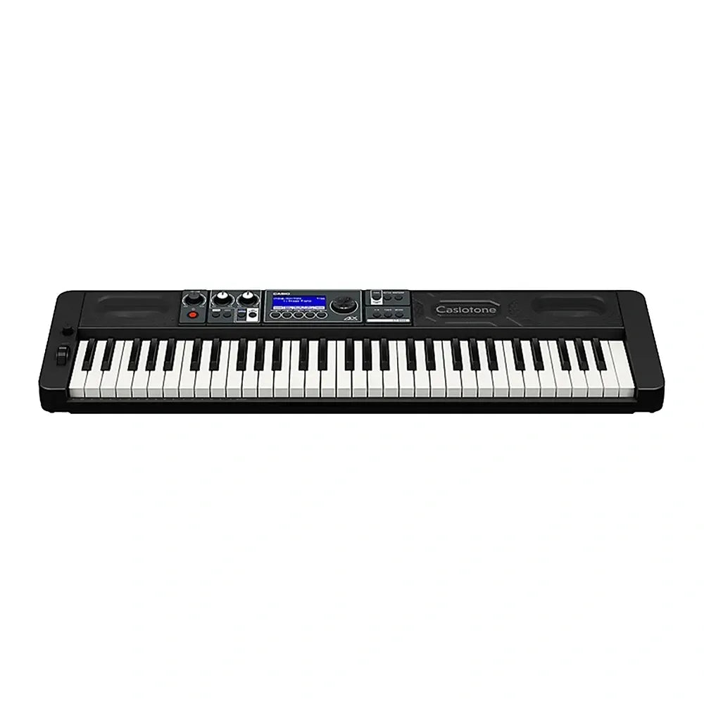 Teclado Casio Casiotone CT-S500 de 61 Teclas con Sensibilidad al Tacto, Bluetooth MIDI/Audio (Opcional) y Efectos DSP