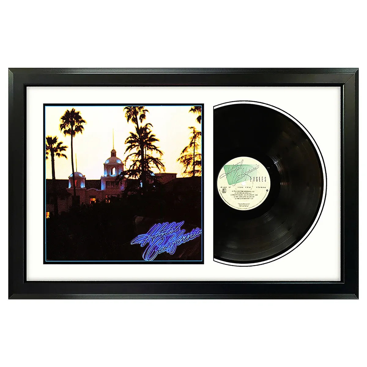 Eagles - Hotel California LP Vinilo + Póster | Álbum Clásico de Rock Coleccionable