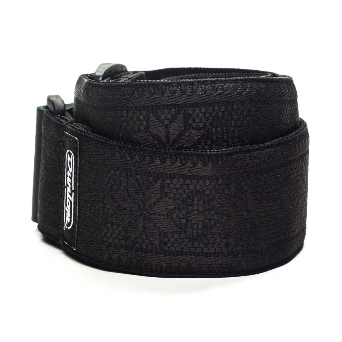 Tali para Guitarra Dunlop D67-02BK Jacquard Fillmore Double Black Correa Ajustable para Guitarra y Bajo