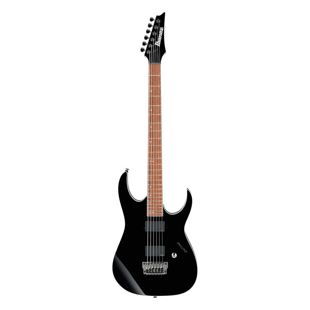 Guitarra Eléctrica Barítona Ibanez RGIB21-BK Black con Pastillas EMG 60/81 Activas y Escala de 28