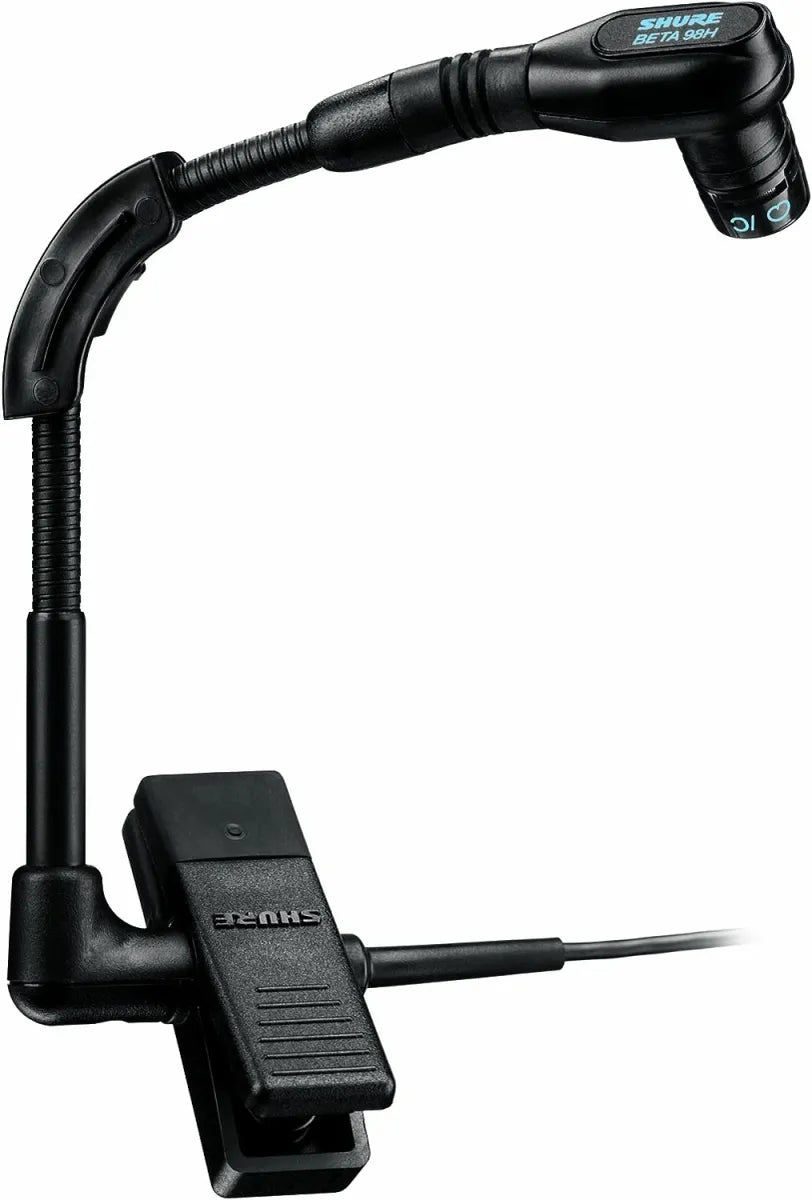 Sistema Digital Inalámbrico para Instrumentos Shure PGXD14/BETA98H-X8 | Micrófono de Clip para Instrumentos de Viento y Percusión