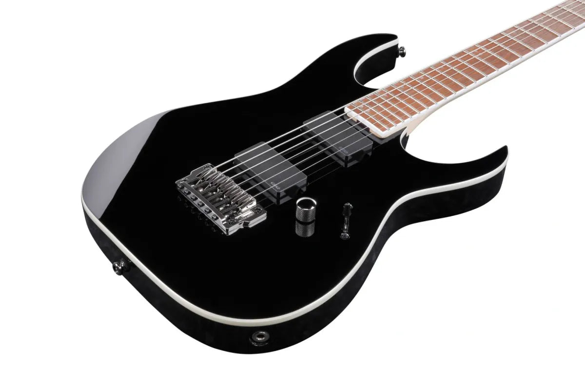 Guitarra Eléctrica Barítona Ibanez RGIB21-BK Black con Pastillas EMG 60/81 Activas y Escala de 28