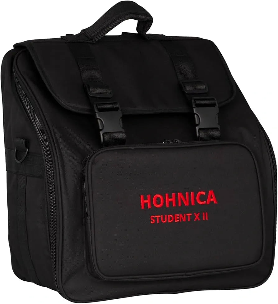 Funda y Correas para Acordeón Hohner X II | Estuche Acolchado y Correas Ajustables