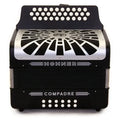 Acordeón Hohner Compadre FA FBbEb Negro A48421 | 31 Botones y 12 Bajos Profesional