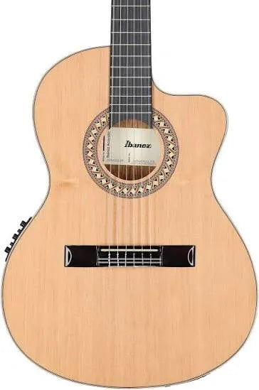 Guitarra Electroacústica Clásica Ibanez GA34STCE NT con Cutaway y Ecualizador