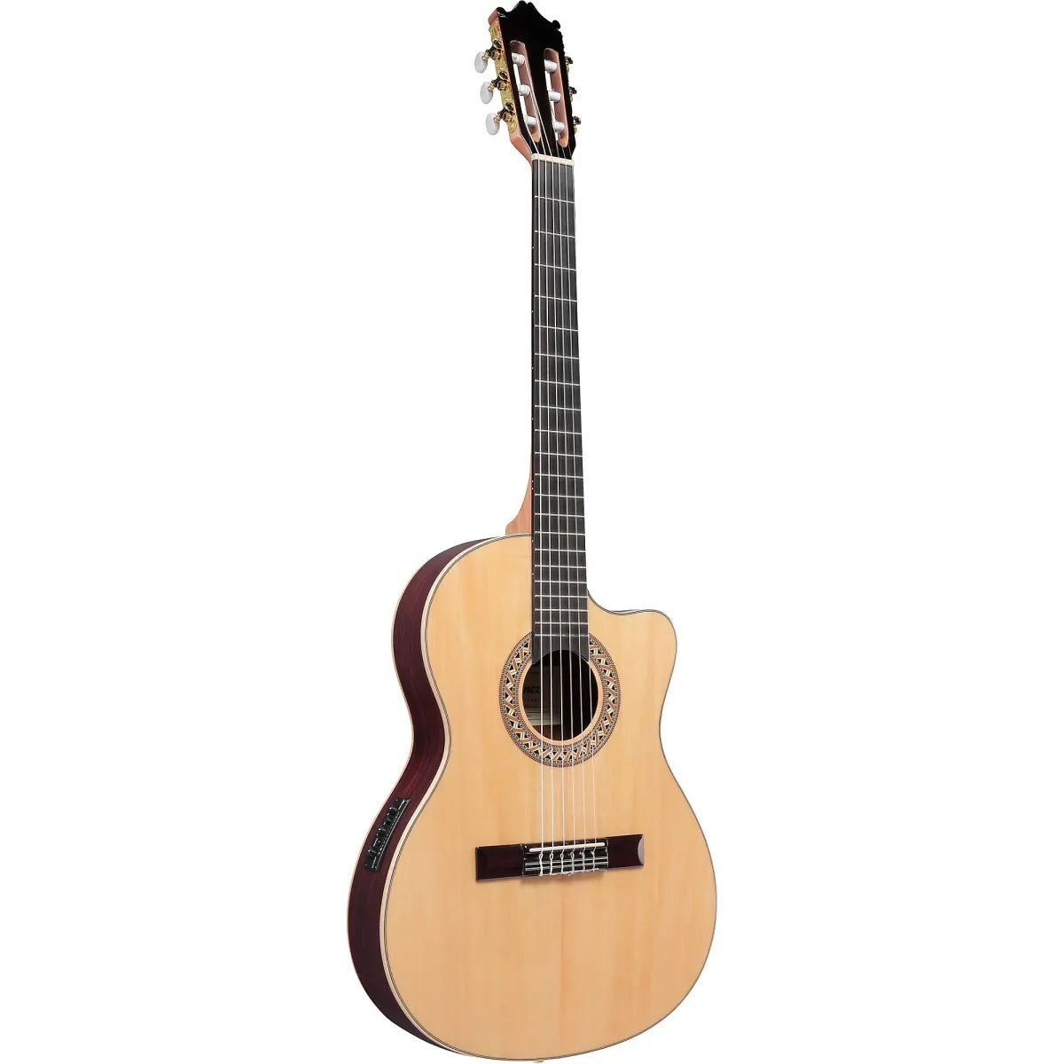 Guitarra Electroacústica Clásica Ibanez GA34STCE NT con Cutaway y Ecualizador