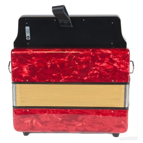 Acordeón Hohner Corona II Tono FA (F/Bb/Eb) Profesional de 3 Hileras y 31 Botones