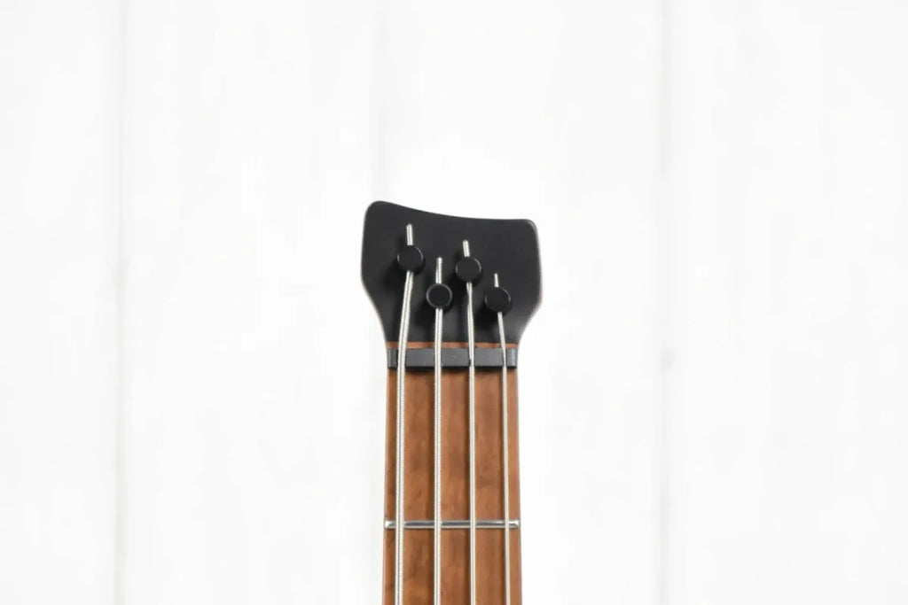 Bajo Eléctrico Sin Cabeza Ibanez EHB1000PWM Pearl White Matte Bass Workshop de 4 Cuerdas con Pastillas Bartolini BH2 y EQ Vari-Mid