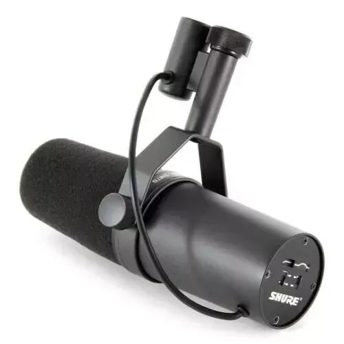Micrófono Profesional Shure SM7B para Podcast, Streaming y Estudio | Dinámico Cardioide XLR de Alta Calidad
