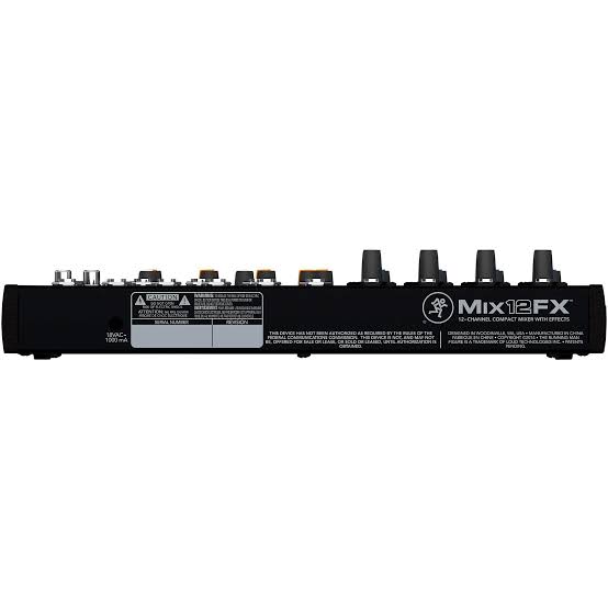 Mezcladora Analógica Mackie MIX12FX