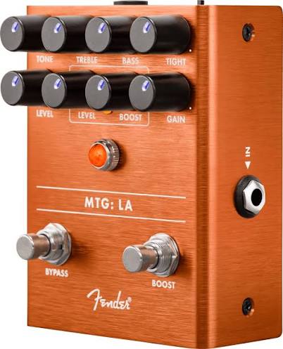 Pedal de Distorsión Fender MTG: LA