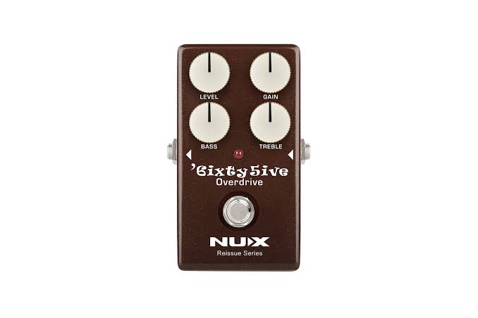 Pedal Overdrive Analógico Nux 6ixty5ive