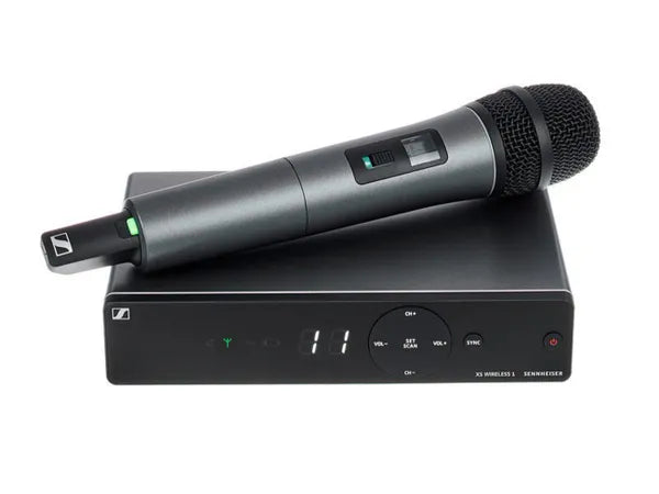 Sistema de Micrófono Inalámbrico Sennheiser XSW 1-825 UHF Profesional para Voz, Canto y Presentaciones