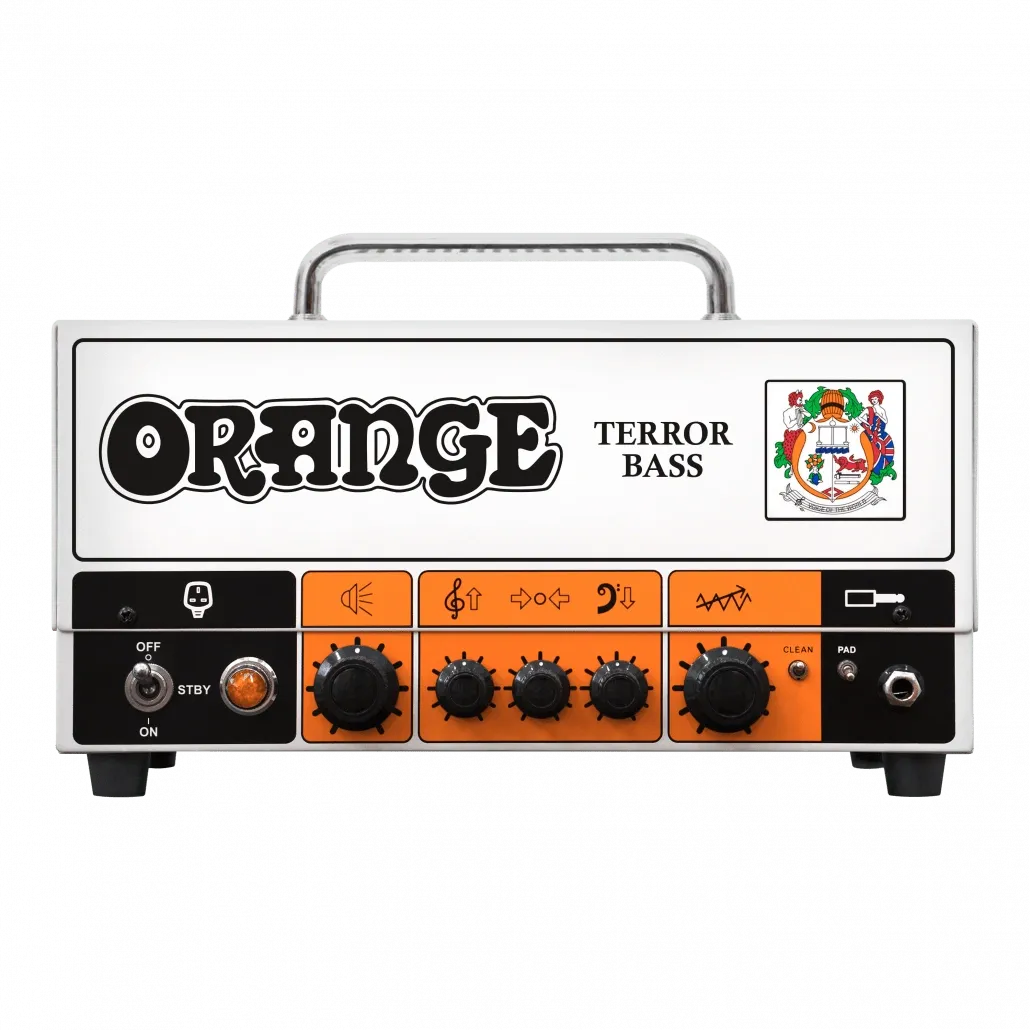 Amplificador para Bajo Eléctrico Orange Terror Bass 500W Cabezal Compacto Clase D con Sonido Profesional de Alto Rendimiento