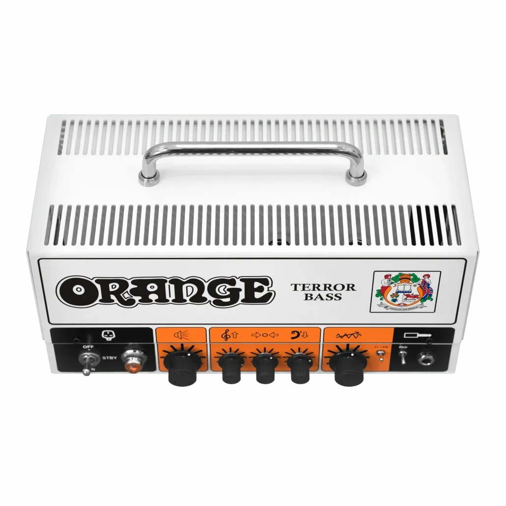 Amplificador para Bajo Eléctrico Orange Terror Bass 500W Cabezal Compacto Clase D con Sonido Profesional de Alto Rendimiento