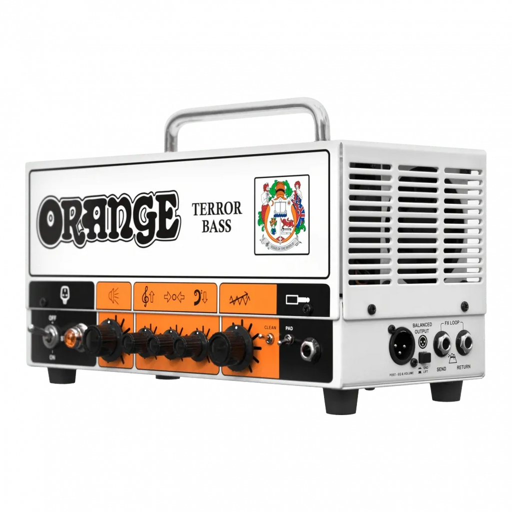 Amplificador para Bajo Eléctrico Orange Terror Bass 500W Cabezal Compacto Clase D con Sonido Profesional de Alto Rendimiento