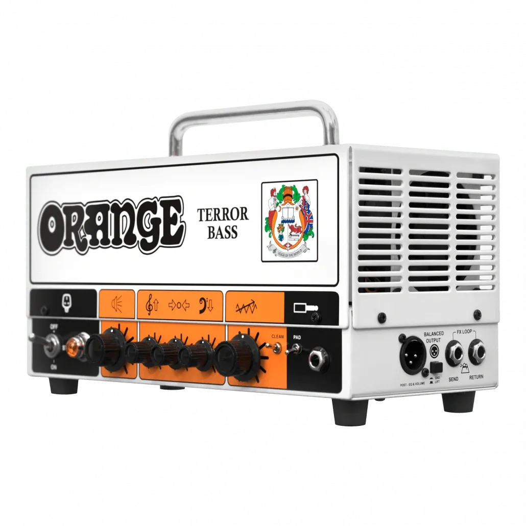 Amplificador para Bajo Eléctrico Orange Terror Bass 500W Cabezal Compacto Clase D con Sonido Profesional de Alto Rendimiento
