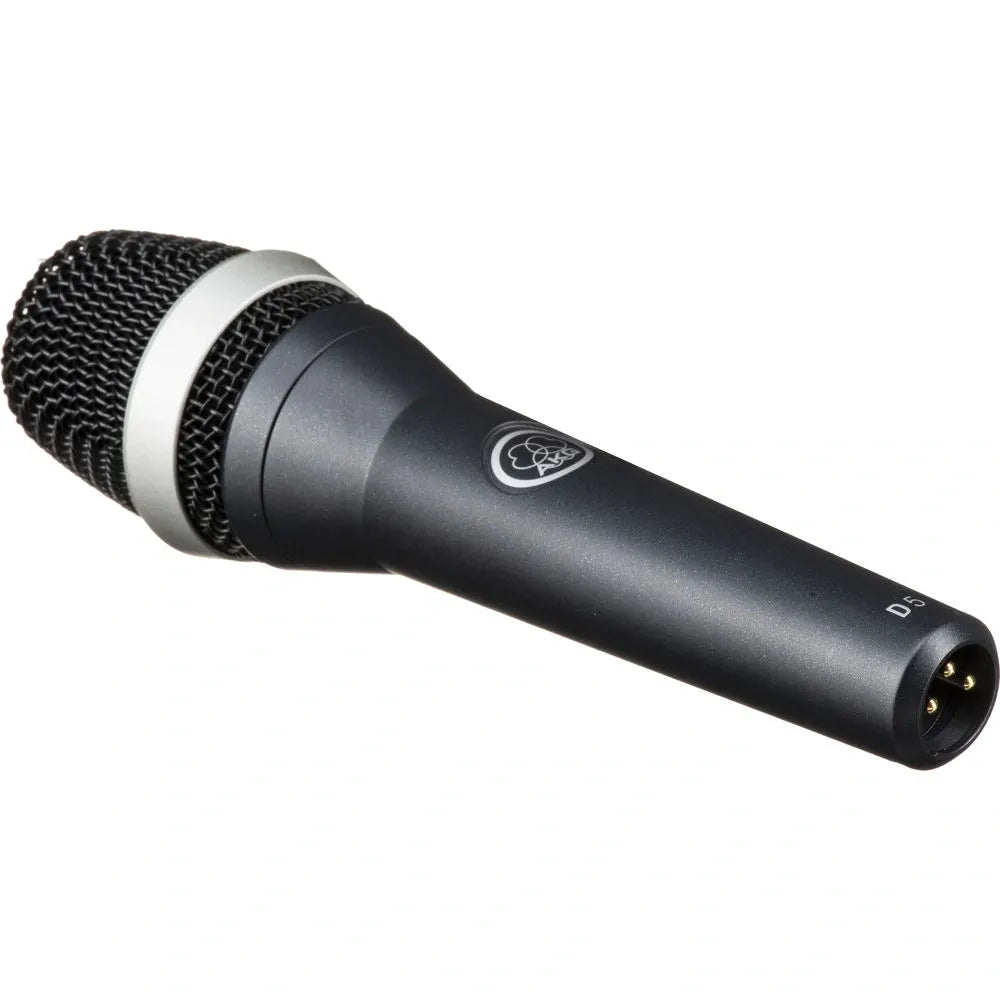 Micrófono Dinámico AKG D5 | Micrófono Vocal Profesional Supercardioide para Escenario y Estudio