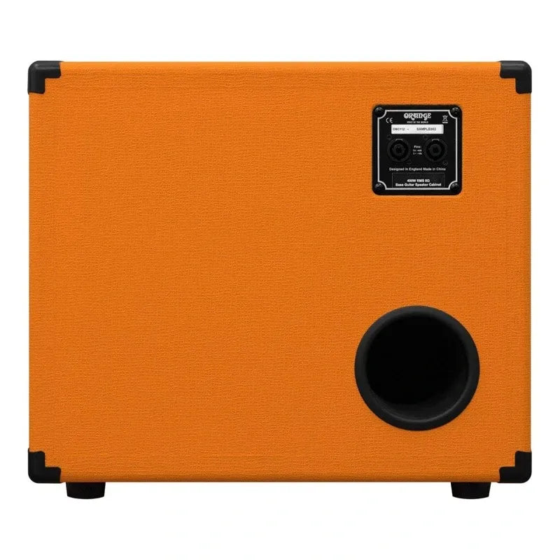 Gabinete para Bajo Eléctrico Orange OBC112 1x12 400W Neodymium Profesional Cerrado Portátil para Escenario y Estudio