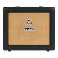 Amplificador para Guitarra Eléctrica Orange Crush 20 Black CRUSH20-BK 20W Combo con Overdrive, Ecualizador y Salida para Audífonos