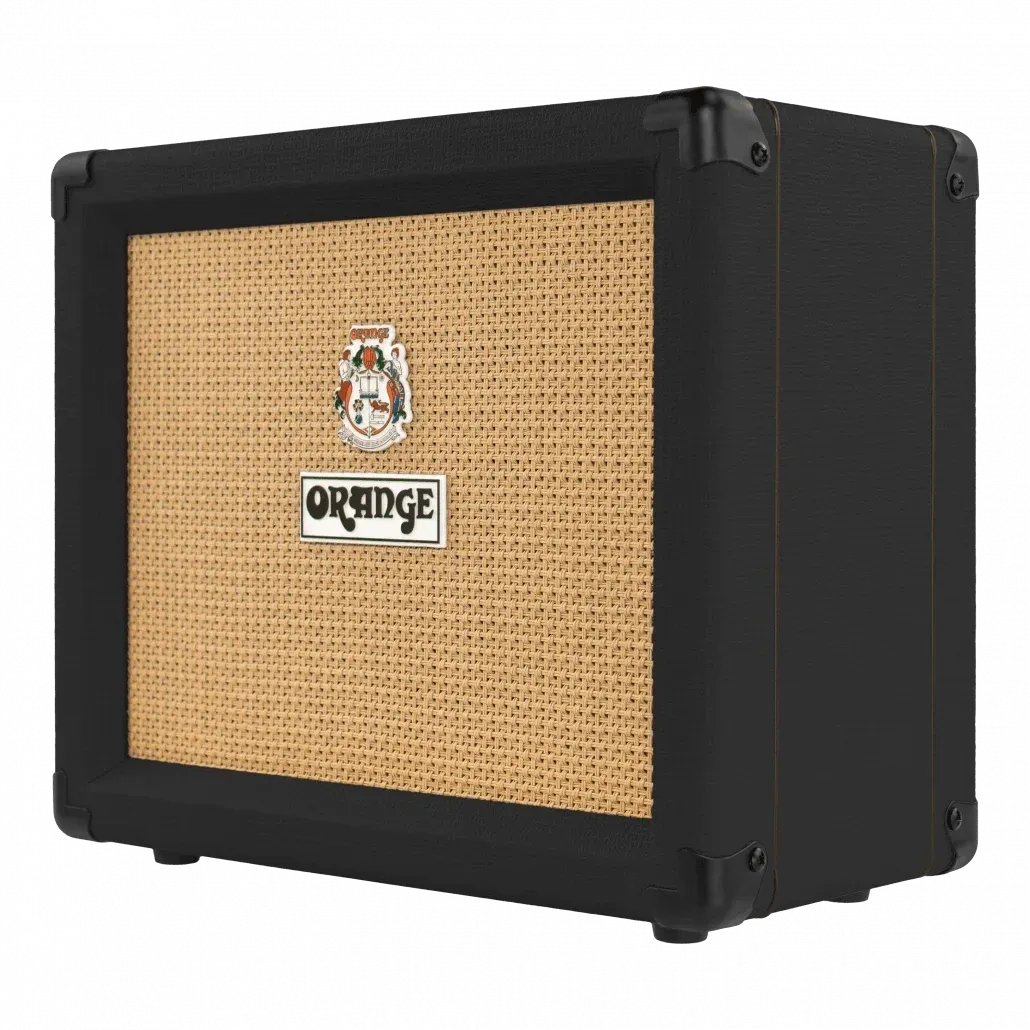 Amplificador para Guitarra Eléctrica Orange Crush 12 Black CRUSH12BK 12W Combo con Overdrive, Ecualizador y Sonido Analógico Profesional