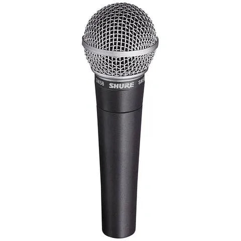 Micrófono Dinámico Shure SM58-LC Cardioide XLR Profesional para Voz, Canto y Escenario en Vivo