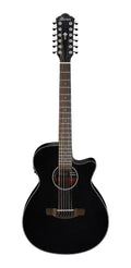 Guitarra Electroacústica de 12 cuerdas Ibañez AEG5012BK