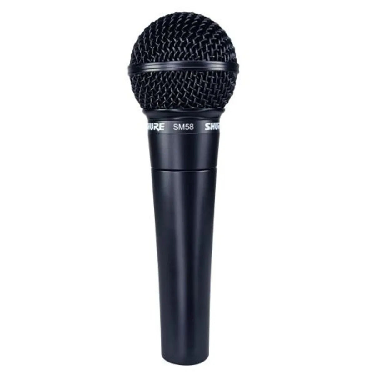Micrófono Dinámico Shure SM58-BK Edición Especial Negra | Profesional Cardioide para Voz y Canto