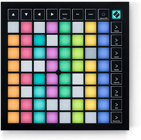 Controlador MIDI Novation Launchpad X con 64 Pads RGB Sensibles a la Velocidad para Ableton Live y Producción Musical
