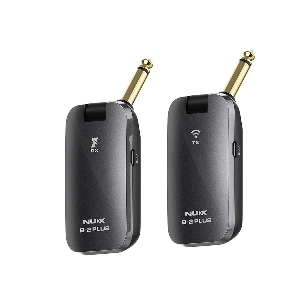 Sistema Inalámbrico para Guitarra NUX B-2 Plus Recargable 2.4GHz | Audio de Alta Calidad y Baja Latencia