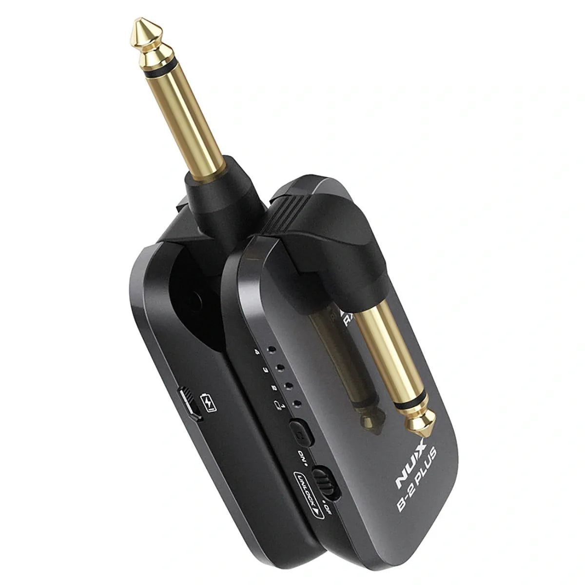 Sistema Inalámbrico para Guitarra NUX B-2 Plus Recargable 2.4GHz | Audio de Alta Calidad y Baja Latencia